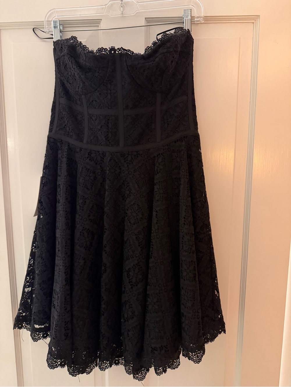 NWT Bardot Skylar Lace Mini Dress — Size L (US 8)